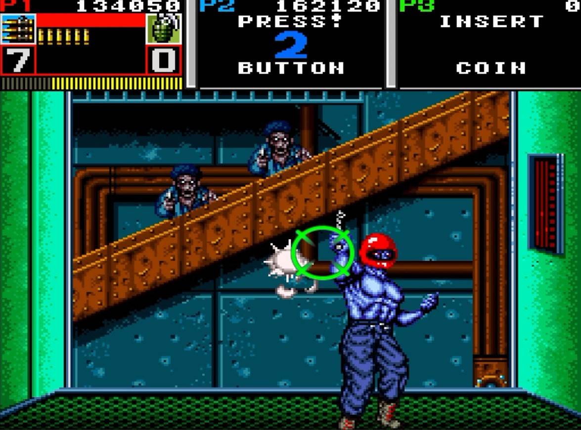 Beast Busters - геймплей игры Arcade